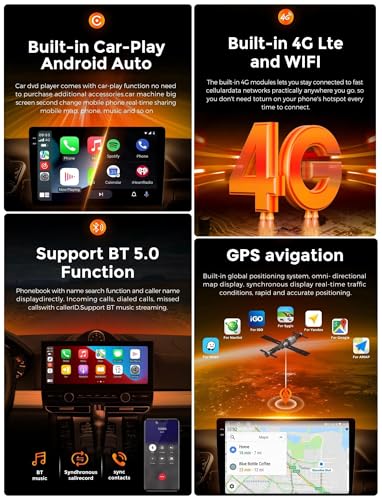Radio multimedia Ford Escape 2007-2012 para viajar con CarPlay, WiFi y mapas GPS 3