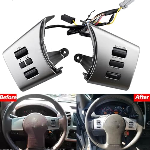 Control de crucero Nissan Pathfinder, Xterra y Frontier con interruptor de audio para coche 5