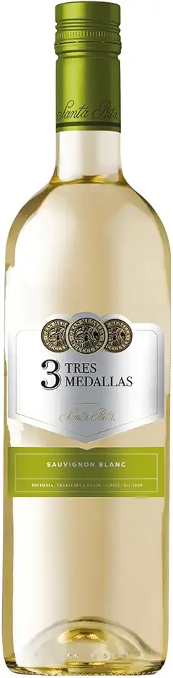 Vinho Branco Chileno Santa Rita 3 Medallas Sauvignon Blanc 750 Ml