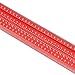 AKNgoes Woodworking Scriber t Square Ruler 36inch with Thoughtful Support Lips, t Square Woodworking Scriber, Aluminum Alloy Architect Ruler for Carpenter Work, Layout and Measuring Tools-Red…