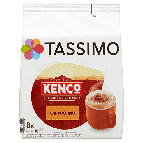 Tassimo Kenco Cappuccino Coffee Pack of 8