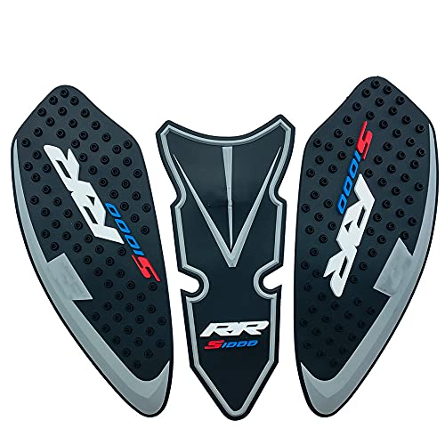 Gas Fuel Tank Rubber Protector Pad Side Traction Grip Compatible with BMW S1000RR 2019-2021 Gas Fuel Tank Rubber Protector Pad Side Traction Grip Compatible with BMW S1000RR 2019-2021