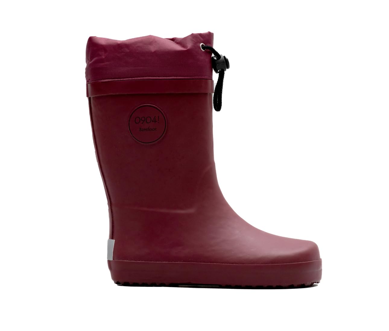 0904! Barfuß Gummistiefel Rainboot Winter warm Bordeaux