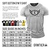 GYMTIER Spartan Forged - Chest Logo - Men's Gym T-Shirt Bodybuilding Training Workout Lifting Top Clothing, Sport Grey, M #5