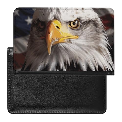 Porte-passeport américain imperméable portefeuille de voyage avec fentes cartes