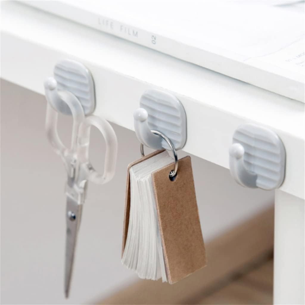 No Punching Strong Paste Hook Kitchen Small Hook Bathroom Hook Accessories(Gray)