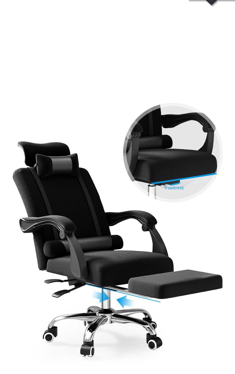LIMOS Ergonomic Office Chair, Adjustable Lumbar Support Chair,Reclining