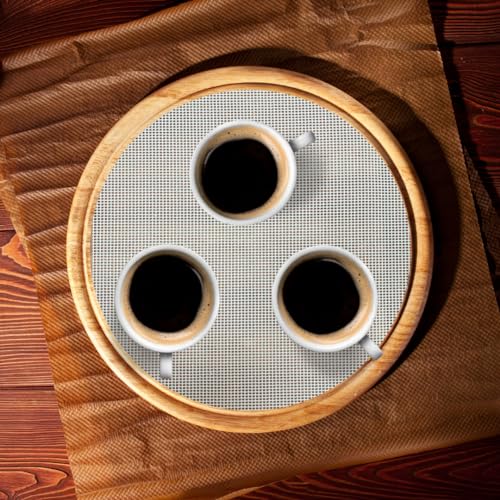 Tela Antiderrapante Branca Para Tapetes, Forro de Prateleiras e Armários - 0,50M X 1,20M