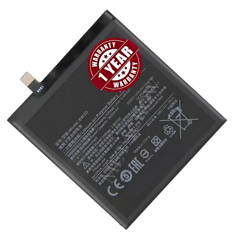 Image of Original BM3D Battery Compatible for Xiaomi Mi 8 SE - (3120mAh) - 1 Year Warranty JK1