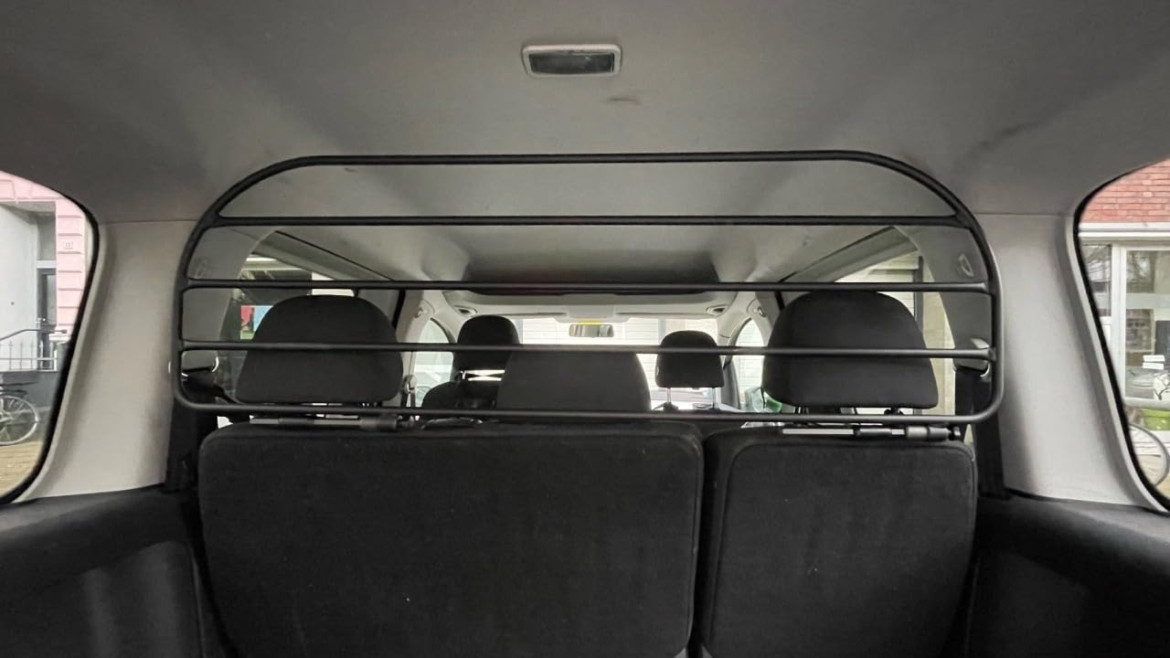 ERGOTECH Hundegitter für Volkswagen Caddy, RDA65HBG-XXL kvw041, für Hunde und Gepäck