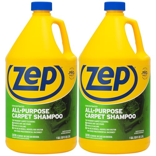 Zep All-Purpose Carpet Shampoo Concentrate Cleaner - 1