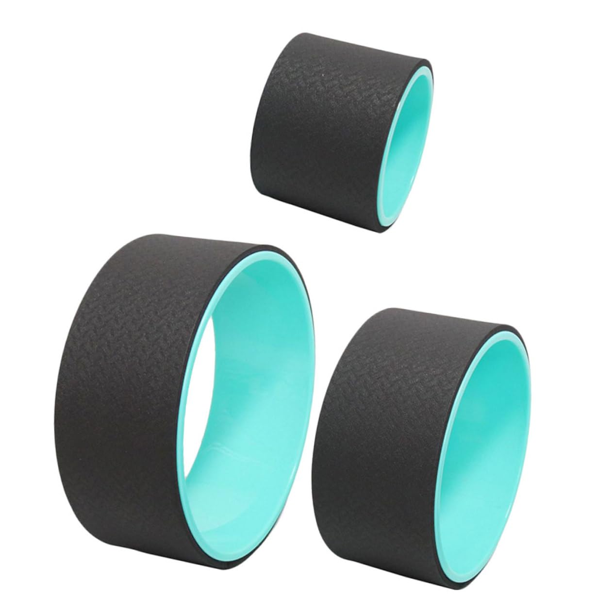 INOOMP Ruota Yoga Per Piegamenti All Indietro Cerchio Yoga Accessorio Di Stretching Rullo Per Esercizi Back Support Senza Fastidio Alla Schiena