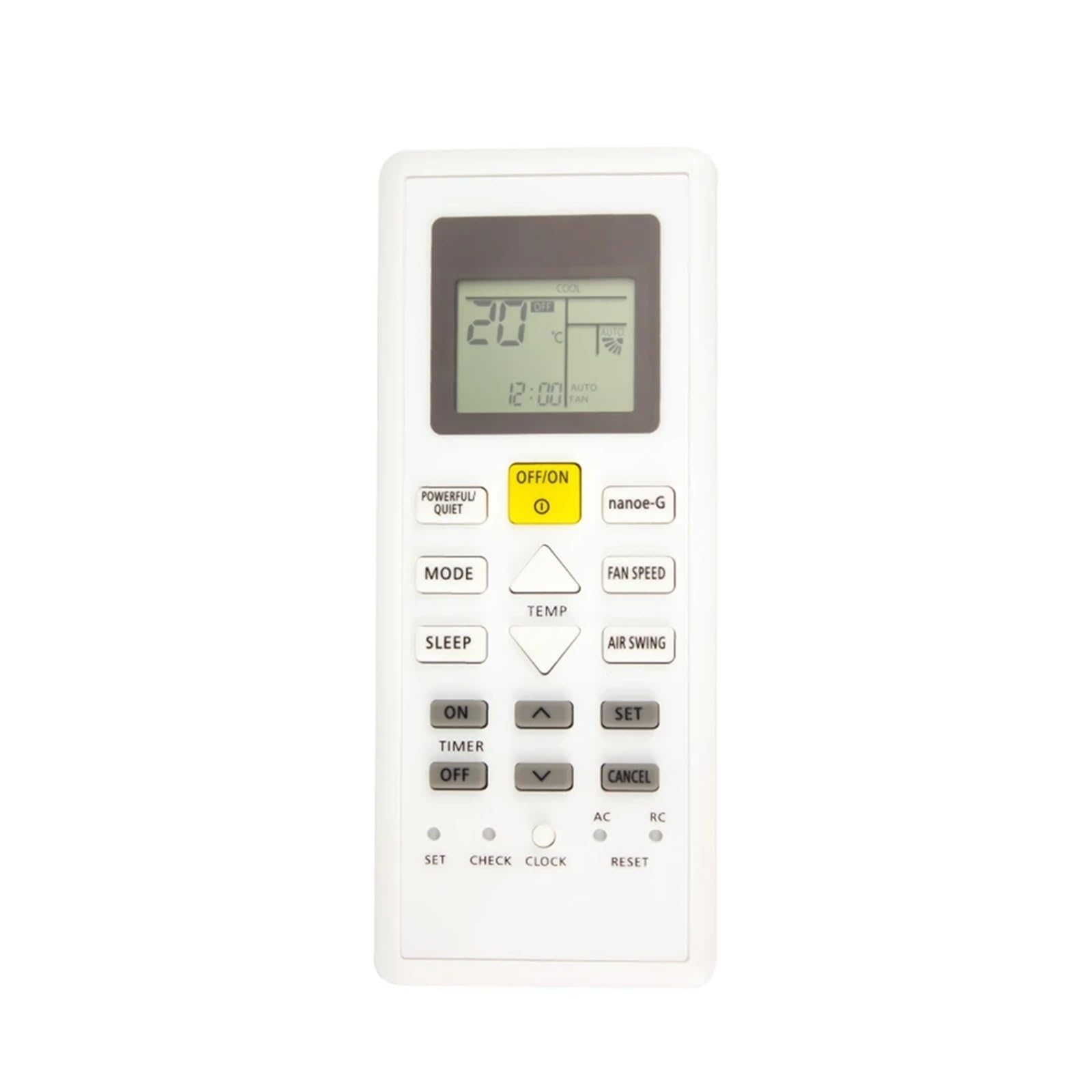Télécommande climatiseur compatible A75C00410 A75C04239 A75C02570 A75C00350 - 2