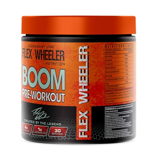 Image of Boom Pre Workout | 225g (30 Serving, Blue Raspberry)