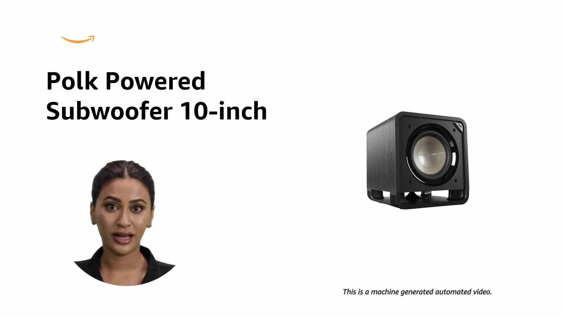 Polk Audio HTS 10 Wired Powered Subwoofer with Power Port