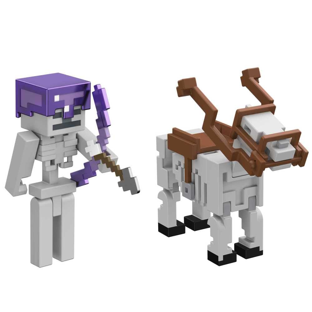 Figurine Minecraft Mattel HMD60 multicolore collection pixel jouet - 6