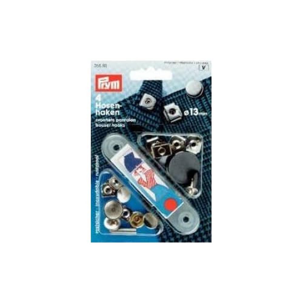 Prym Silver Snap On Hook & Bar Fasteners