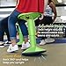 ECR4Kids SitWell Wobble Stool, Adjustable Height, Active Seating, Grassy Green
