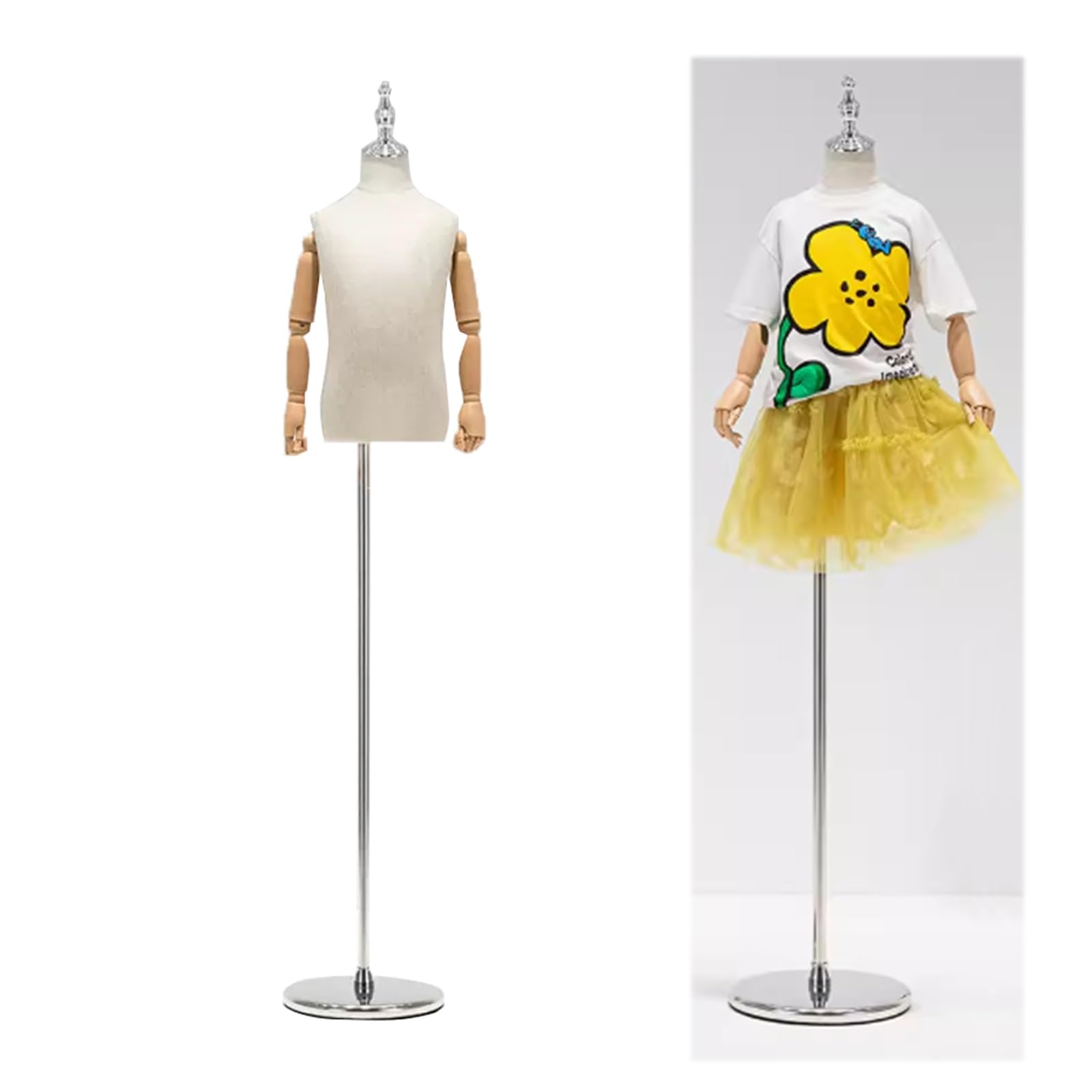 Buste de couture enfant pour vitrine de magasin mères et bébés