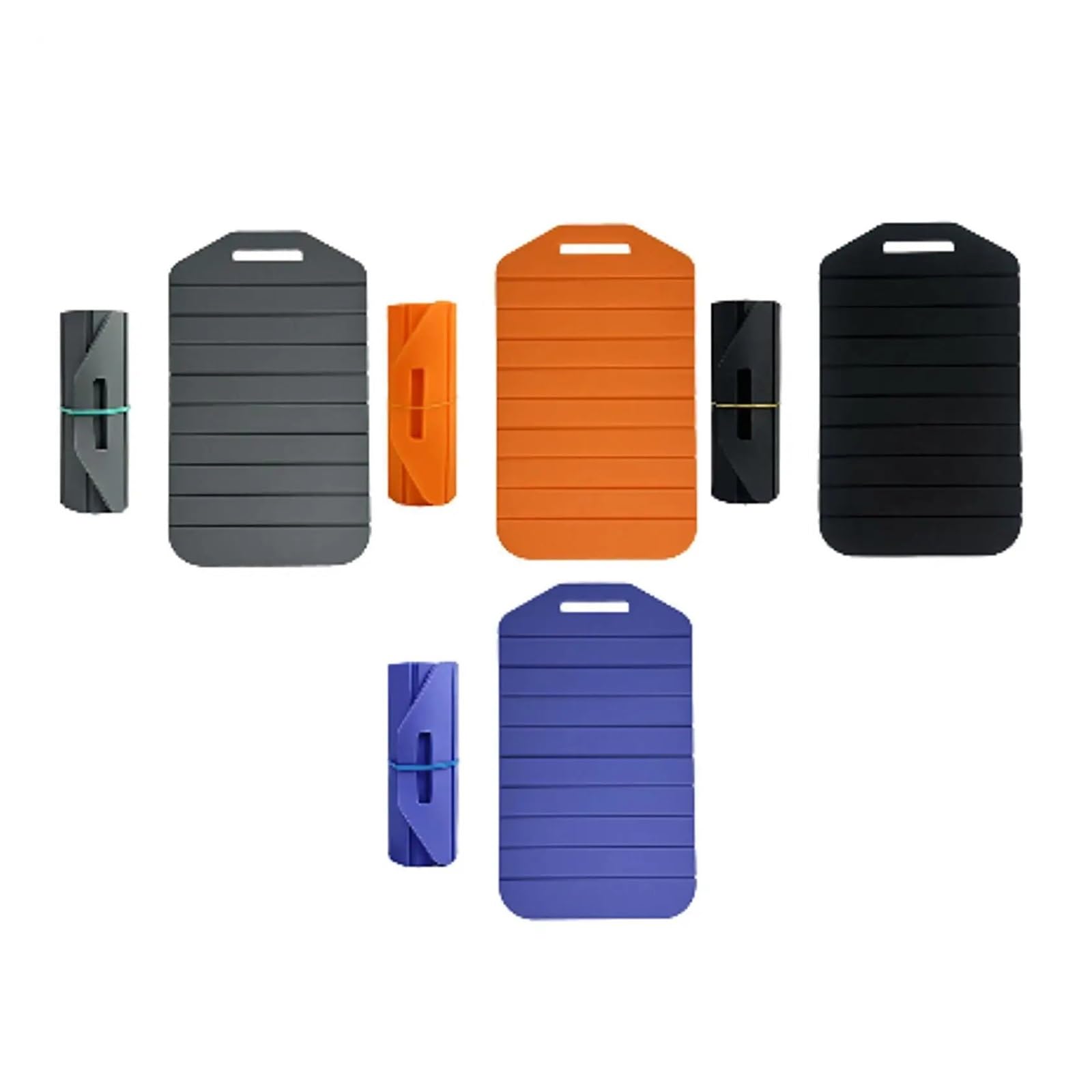 Tabla De Silicona Tabla de cortar plegable de silicona, resistente, Flexible, antideslizante, ligera, for barbacoas de frutas, actividades al aire libre(Black)