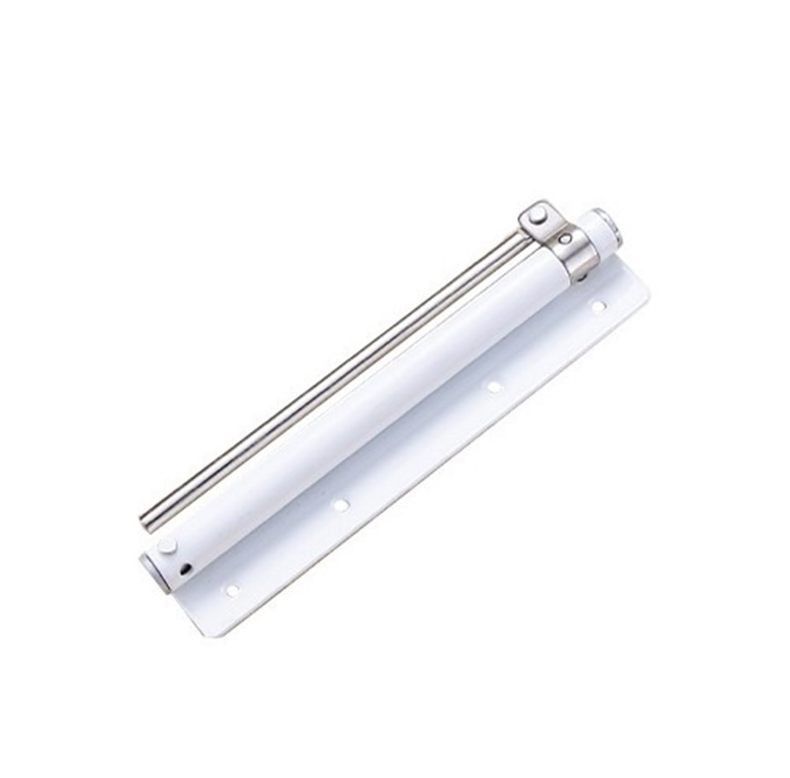 BHYTAF Automatic Door Closer Door Closer Automatic Light Simple Invisible Door Spring Buffer Door Closer Furniture Door Hardware Stainless Steel Door Closer Door Opener(Color:White)