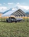 Garveelife 20'x25'x13' Metal Carport for 2 Cars, Heavy Duty Car Ports for Heavy Snow, Reinforced Frame, Tall Metal Car Ports for Bass Boats, Full-Sized Pickup Trucks, and Tractors, N.W. 980 Lbs