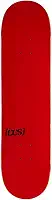 [CCS] Logomarca de skate em branco (vermelho, 17,78 cm)