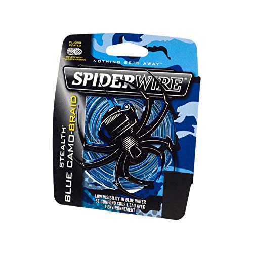 image for SpiderWire Stealth® Superline, Blue Camo, 10lb | 4.5kg, 1500yd | 1371
