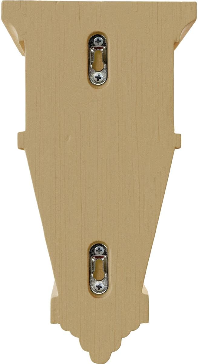 Ekena Millwork COR06X04X11APAL Alpine Wood Corbels, 6"W x 4"D x 11"H, Alder