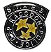 Resident Evil S.T.A.R.S. Raccoon Police Black Logo PIN
