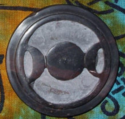 3" Altar Tile - Triple Moon