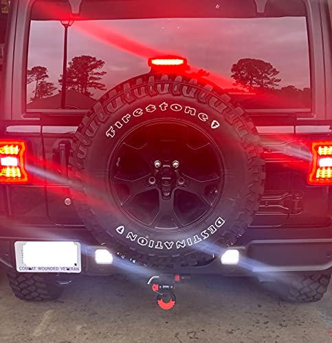 Kit Luz LED Trasera Reflectora para Jeep Wrangler JL 2018+ miniatura 4