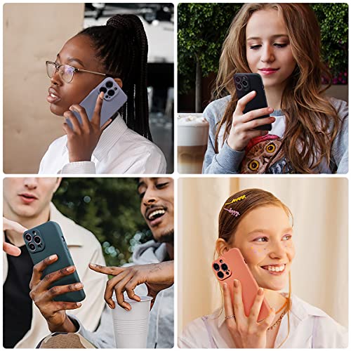 Roton For Iphone X Case, Square Liquid Silicone Case, Upgraded Enhanced Camera Protection, Shockproof Anti-Scratch Case With Microfiber Lining, 5.8 Inch, Turkey Green #TOP1