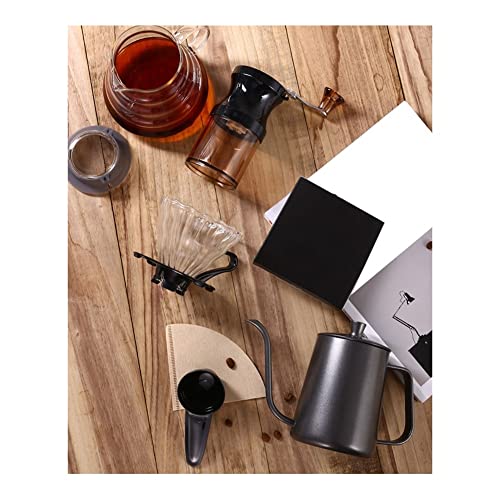 Kaffee Topf Kaffeemaschine Set Tragbare Tropfkaffeemaschine Set Home Kaffee Appliances for Home Office Geschenk (Color… – Bild 5