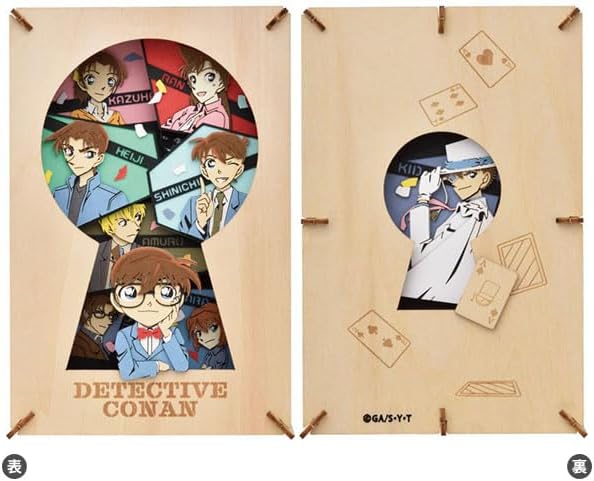 ENSKY PT-WL17X Paper Theater - Wood Style - Detective Conan - Detective and Reliable Companion