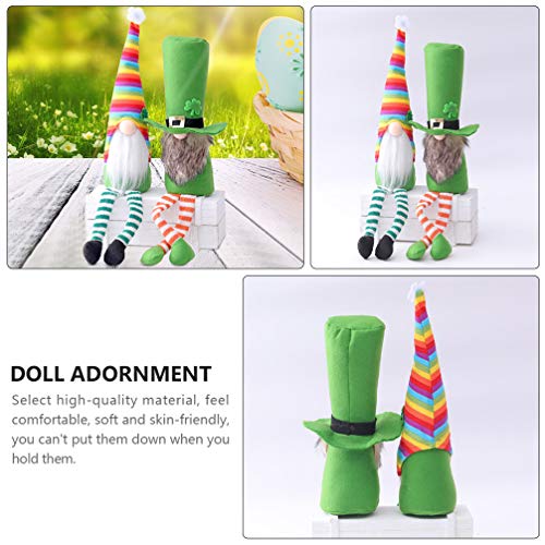 jojofuny Ierse Kabouters St Patricks Dag Geschenken Leprechaun Nordic Zweedse Nisse Handgemaakte Tomte Pluche Pop Elf… - Image 7