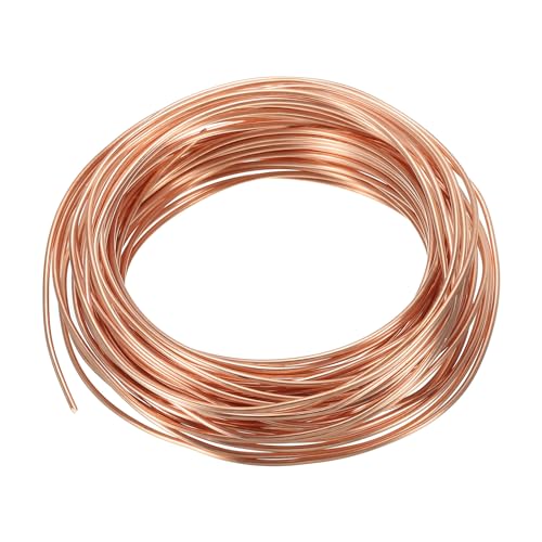 PATIKIL 49 Feet Solid Bare Copper Wire