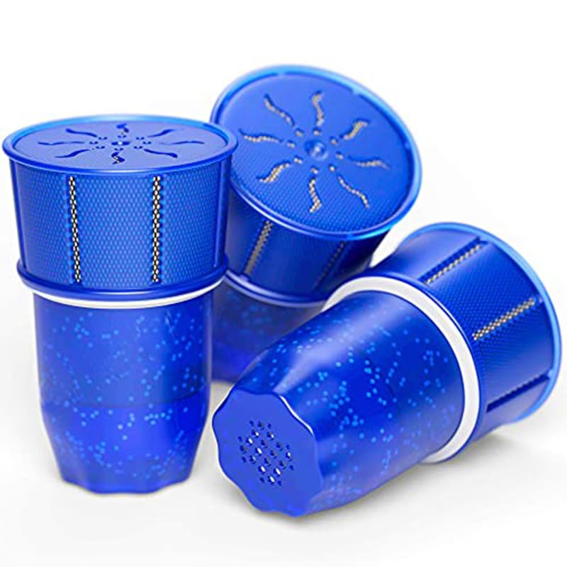 ECODE® Cartucho de Filtro de Agua para FRESH PURE WATER Pack de 3 Unds, Filtro Multicapa. Cabón Activo,BPA Free