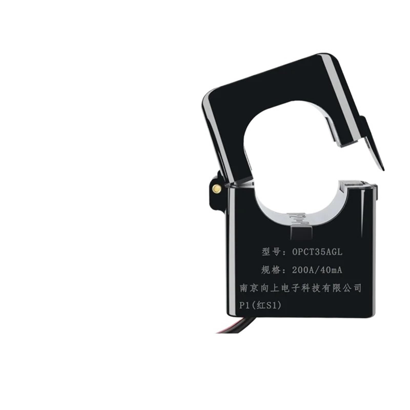 Sensor de corriente de núcleo partido OPCT35AL con pinza para circuitos AC 200A 6