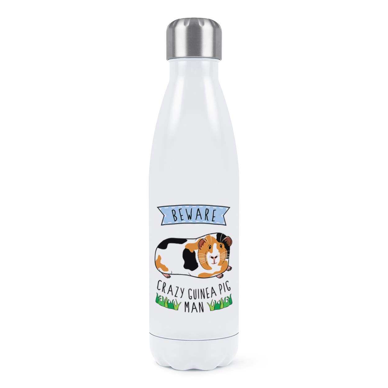 Gourde Isotherme Cochon d'Inde en Acier Inoxydable Double Paroi
