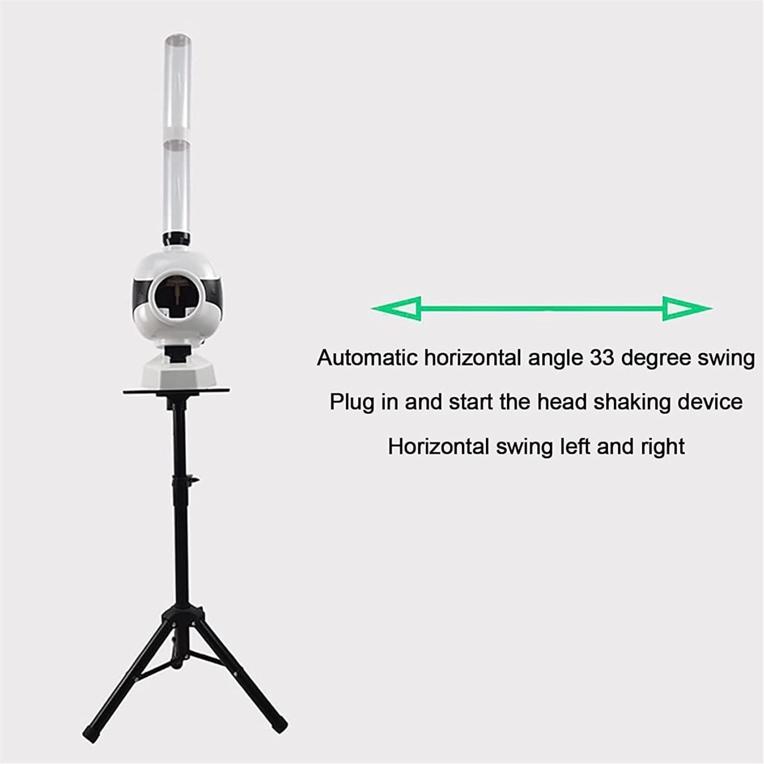 Badminton Training Device, Badminton Serve Machine, Automatic Badminton Serve Machine, with Remote Control Adjustment, Adjustable Angle30 Ball Capacity(Does Not Contain)