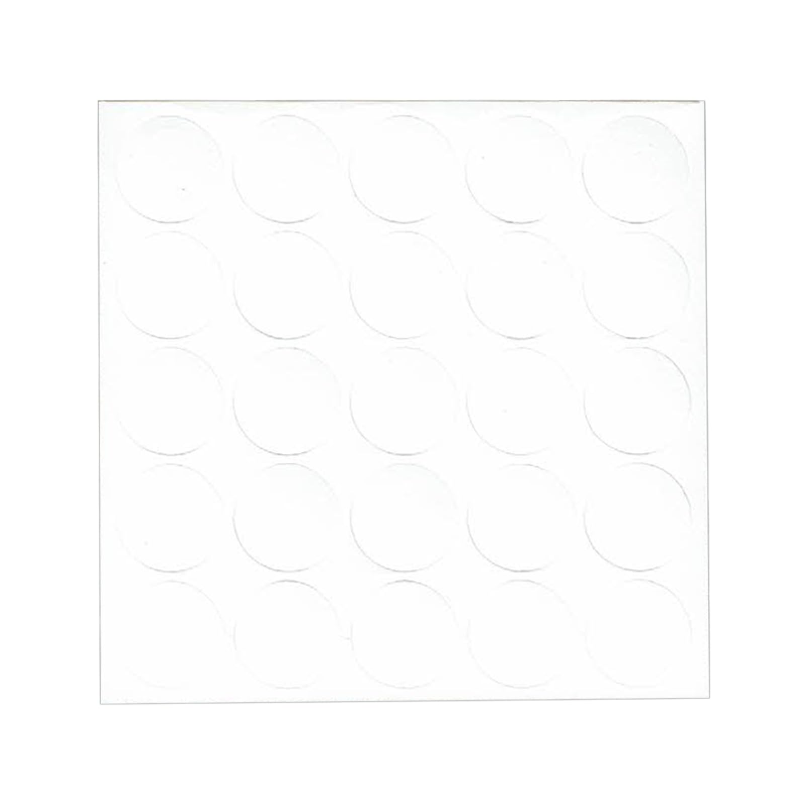 KWIKCAPS 14mm Screw Covers - Egger W980 ST9 Platinum White x 25 — image 1