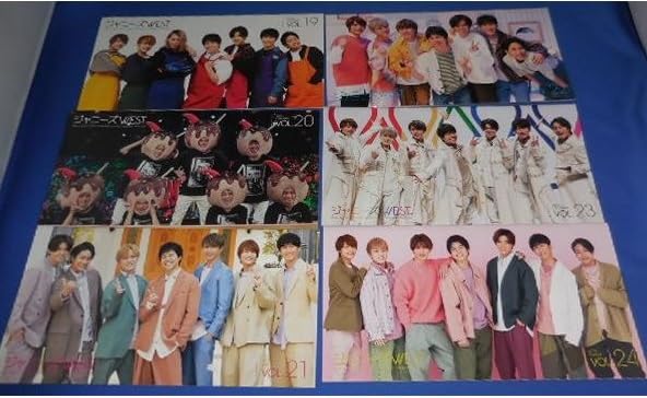 Amazon.co.jp: WEST. (ジャニーズWEST)ファンクラブ会報 vol.1〜26