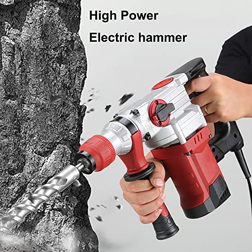 1-1/4 Zoll SDS-Plus Bohrhammer Mit Vibrationskontrolle Und Sicherheitskupplung, 2200W Schwerer Schlaghammer Für Beton… – Bild 3
