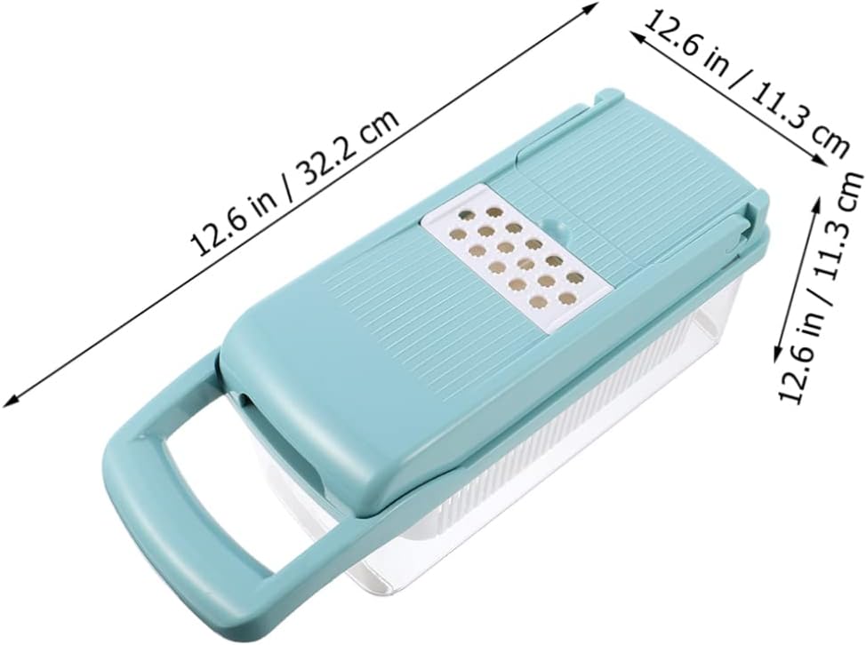 Veggie Dicer Slicer Shredder Egg Separator One Vegetable Chopper for Faster and Easier Cooking