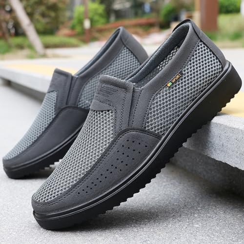 Mocasines de malla para hombre transpirables y ligeros para caminar con total comodidad 3