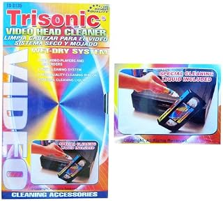 VHS VCR Video Head Cleaner Players RECORDERS Wet Dry System Cleaning Liquid New