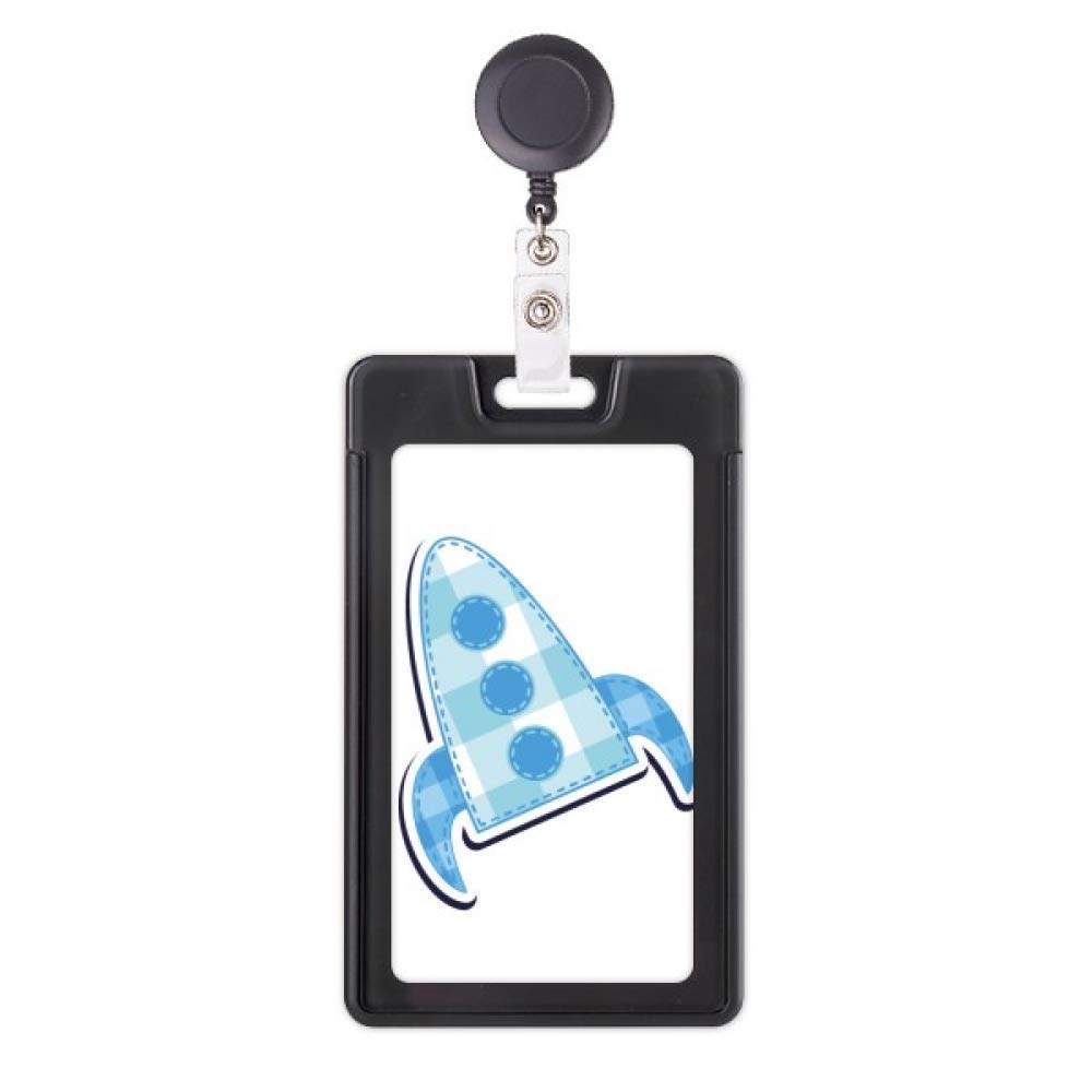 Étui rétractable pour badge Universe enrouleur robuste graphisme monstre spatial