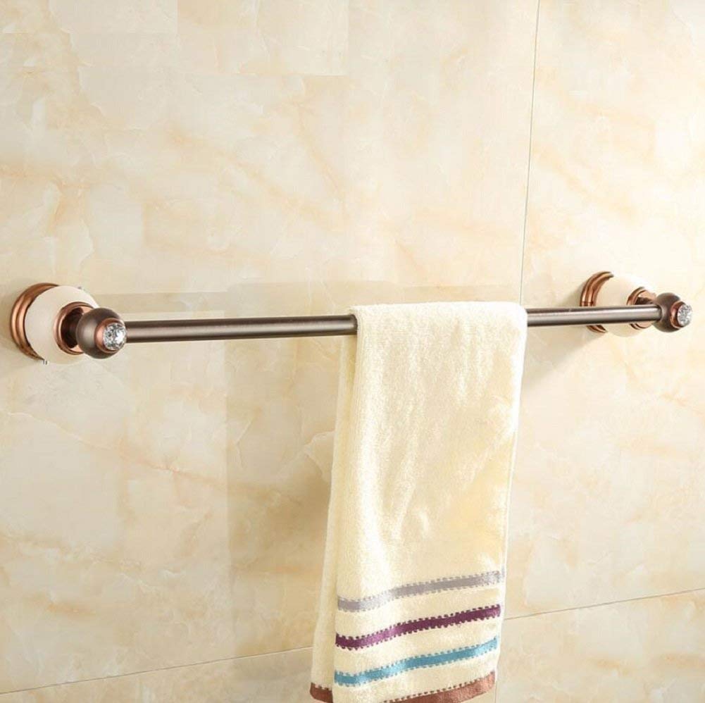 Barre porte-serviettes GZZ en jade naturel pour rénovation de salle de bain