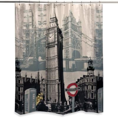 London Shower Curtain